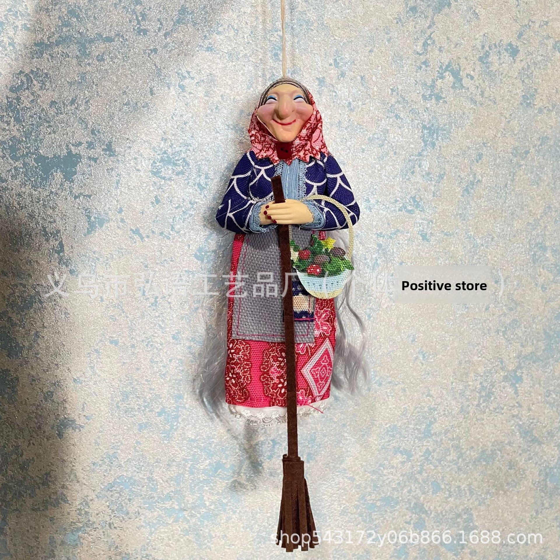 

Кукла Кухонной Ведьмы ручной работы, креативная фигурка из смолы для подарков Flat