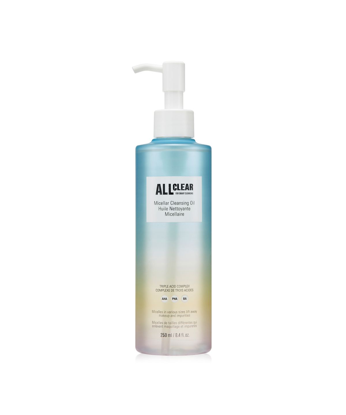 Мицеллярное очищающее масло All Clear 250 мл