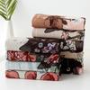 Cute 34x40cm Large Hand Towel Cat Pattern 4 Layer Cotton Gauze Kitchen Towel Decorative Quick Dry Tea Towel Home Restaurant