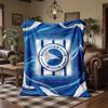 Brighton & Hove Albion Football Print Flannel Blanket Soft Warm Sofa Bed Throw Blanket For Home Office Bedroom