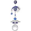 Retro Devil Eyes Car Hanging Decoration Turkish Blue Eyes Wind Chimes Evil Eye Protection Ornament Pendant Wall Hanging Decor