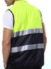 Construction Warning with Pocket Traffic Safety Jacket Reflective Waistcoat Working Clothes