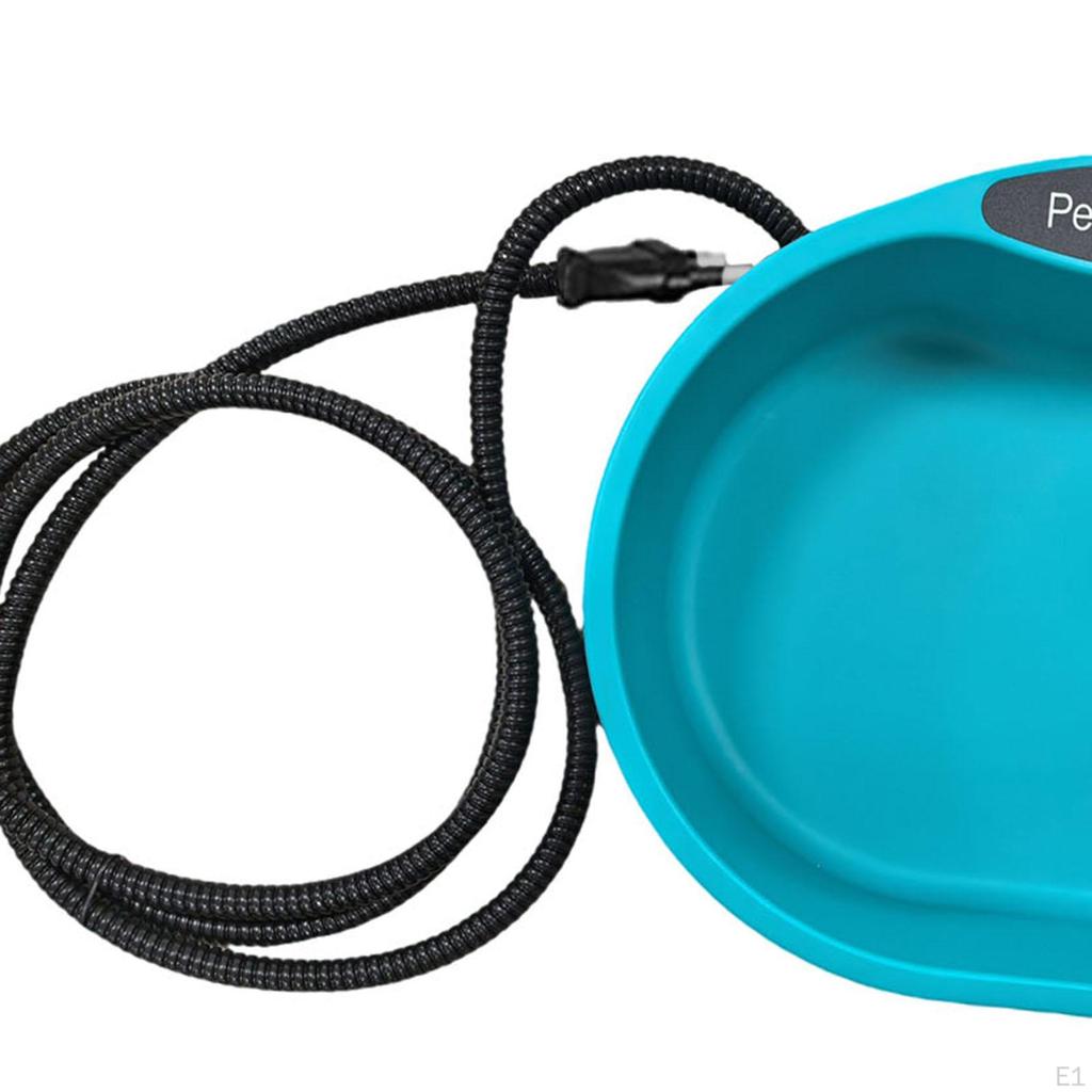 Heated Water Bowl for Cat Dogs Constant Temperature Cold Weather Chicken