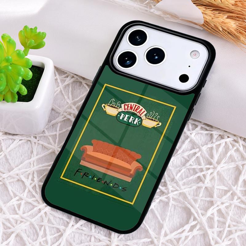 Friends TV Print Phone Case for iPhone 17 Air 16 15 11 12 14 13 Pro Max Shockproof Cover