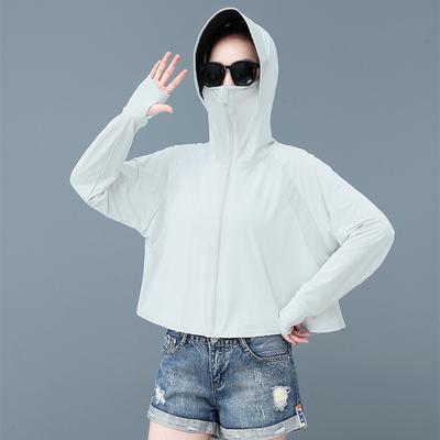 Sunscreen Clothing for Women In Summer, UV Resistant, Long Sleeved, Ultra-thin, Versatile Cycling, Sun Protection Clothing, Casual Clothing