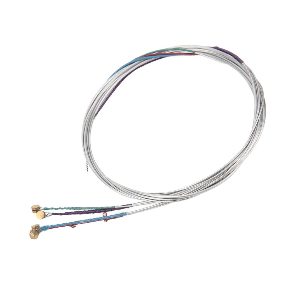 4 Stück Cello Saiten Kupfer Nickel Zinklegierung Zubehör für Größe 4 4 Musikinstrumente