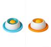 Pet Food Dispensing Toy: Universal Slow Feeder & Anti-Tip Licking Plate for Cats & Dogs, Self-Entertainment & Stress Relief.