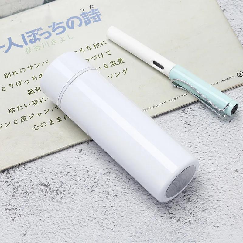 

150 мл Мини-термос Бутылка Кофейные Термосы Чашки Малой Емкости Портативные Из Нержавеющей Стали Путешествовать Питьевая Бутылка Для Воды Термосы 150ml белый