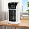 Tragbare Klimaanlage Luftbefeuchter Kühler, USB-Ventilator mit Atmosphärenlicht Kühler Klimaanlage, 6 Geschwindigkeiten einstellbar, 3 in 1 Funktion