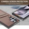 Leather Phone Case for Samsung Galaxy S26 S25 Edge S24 S23 Ultra S22 S21 S20 FE A17 A37 A57 A16 A36 A56 Card Wallet Pocket Cover