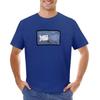 Sea Window T-shirt korean fashion plus size tops funnys Men's clothing