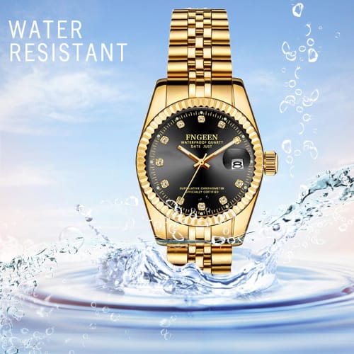 Women's Japanese-made Waterproof Quartz Watch: Retro Bangle Watch with Luminous Circular Dial, Date Display, Antique Stainless Steel, Simple and Popul