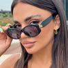 Square Irregular Sunglasses, Sunglasses, Personalized Fashion Sunglasses, High-End Women