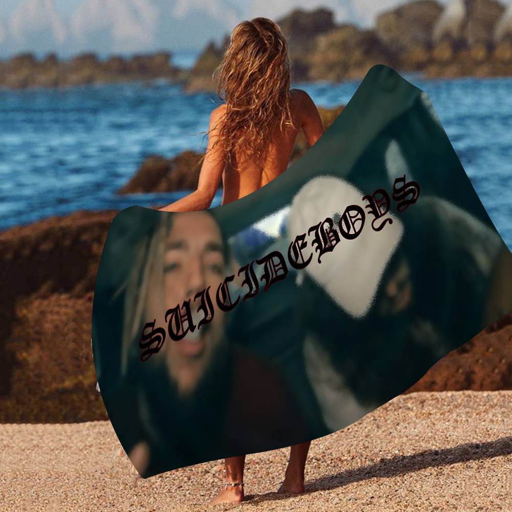 Hip Hop S-Suicideboys G59 Microfiber Printed Beach Towel Mountain Climbing Yoga Beach Swimming Running Absorbent Soft Towel