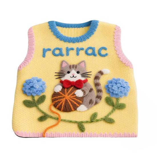 Knitted Sweater Print Mouse Pad Non-slip Base Waterproof Home Office Gaming Computer Laptop Mousepad Desk Mat PC Accessories