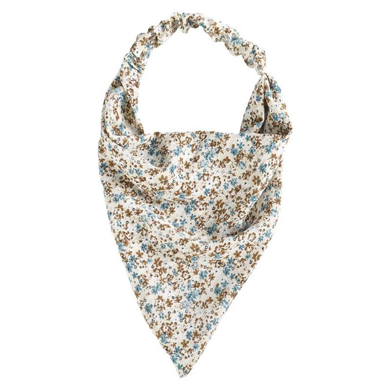 Gomas Elásticas para el Pelo Diadema Estampado de Flores Bufanda para el Pelo Bandanas Triangulares Florales