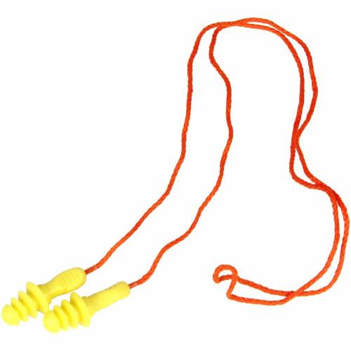 SK11 Rubber earplugs with string, 1 pair, storage case included SEP-3-1P