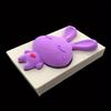 1 Pcs Bunny Shape Silicone Cake Mold Kitchen Baking For Chocolate Pastry Candy Soap Fondant