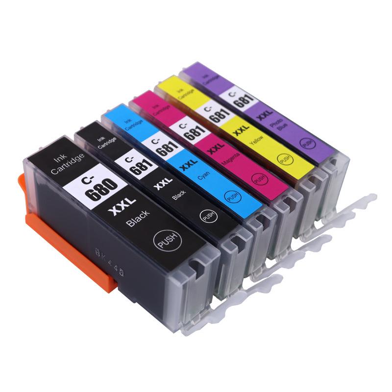 Cartucce d'inchiostro compatibili Canon PGI-680XXL CLI-681XXL per TS6360, TR7660, TS8360