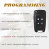 2025 Newest Car Key Fob Replacement Parts for Chevrolet Volt 2011 2012 2013 2014