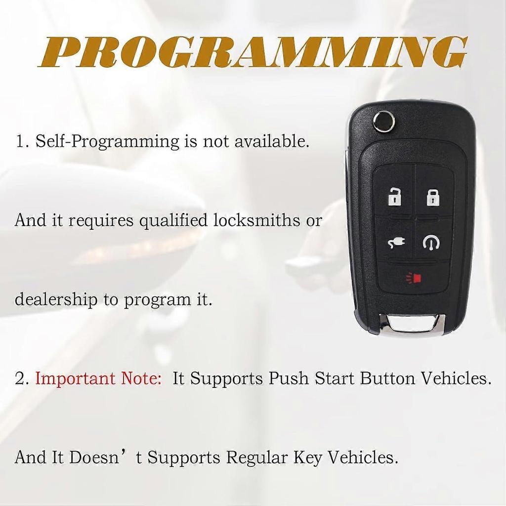 2025 Newest Car Key Fob Replacement Parts for Chevrolet Volt 2011 2012 2013 2014