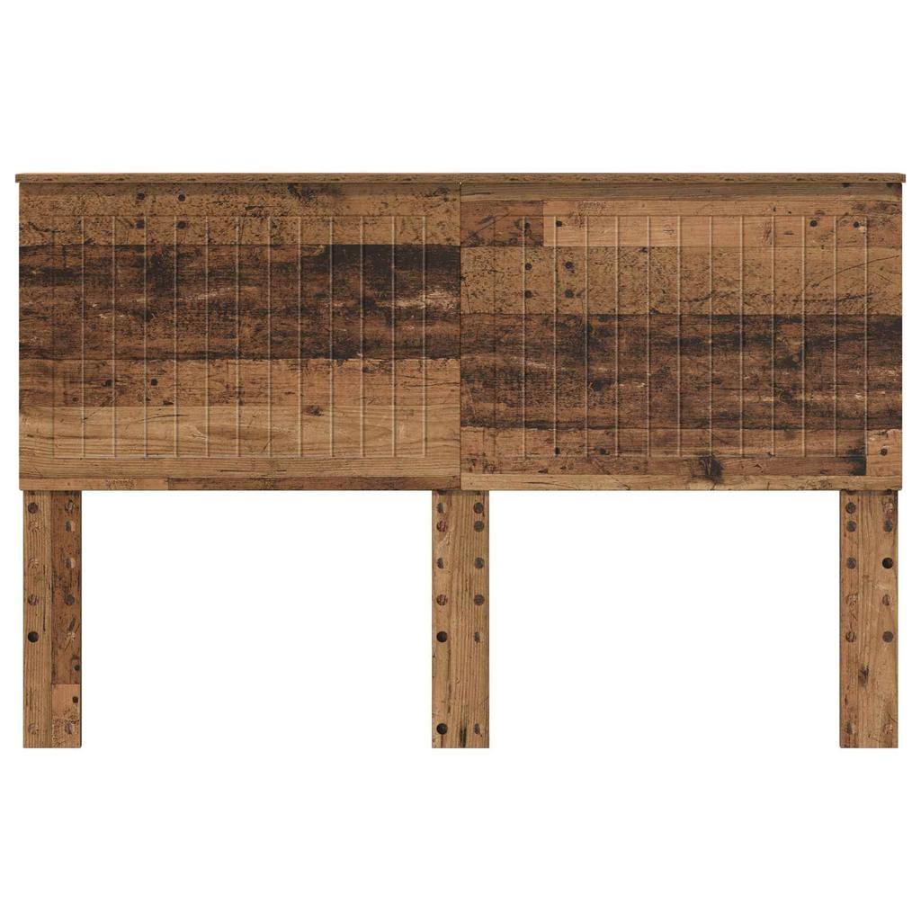 Headboard with Reclaimed Wood Look 150 cm Engineered Wood