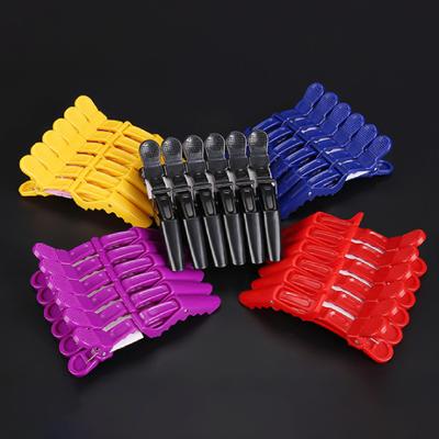 Hair Clip Non-slip Decorative Tight Multi-purpose High Elasticity Shock-proof Fixing Hair Duck Beak Salon Gator Clips for Female