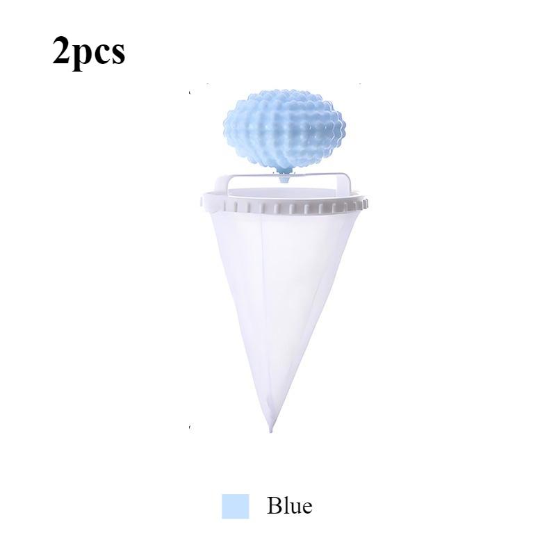 2-in-1 Laundry Care Ball, No Need for Power Supply, Good Laundry Products, No Damage To Clothes, Filter Screen, Floating Net Bag