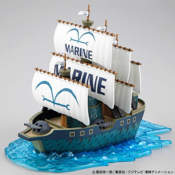 One Piece Great Ship Collection Navy Warship Plastic Model (Reissue) BANDAI SPIRITSReleasedIn Stock