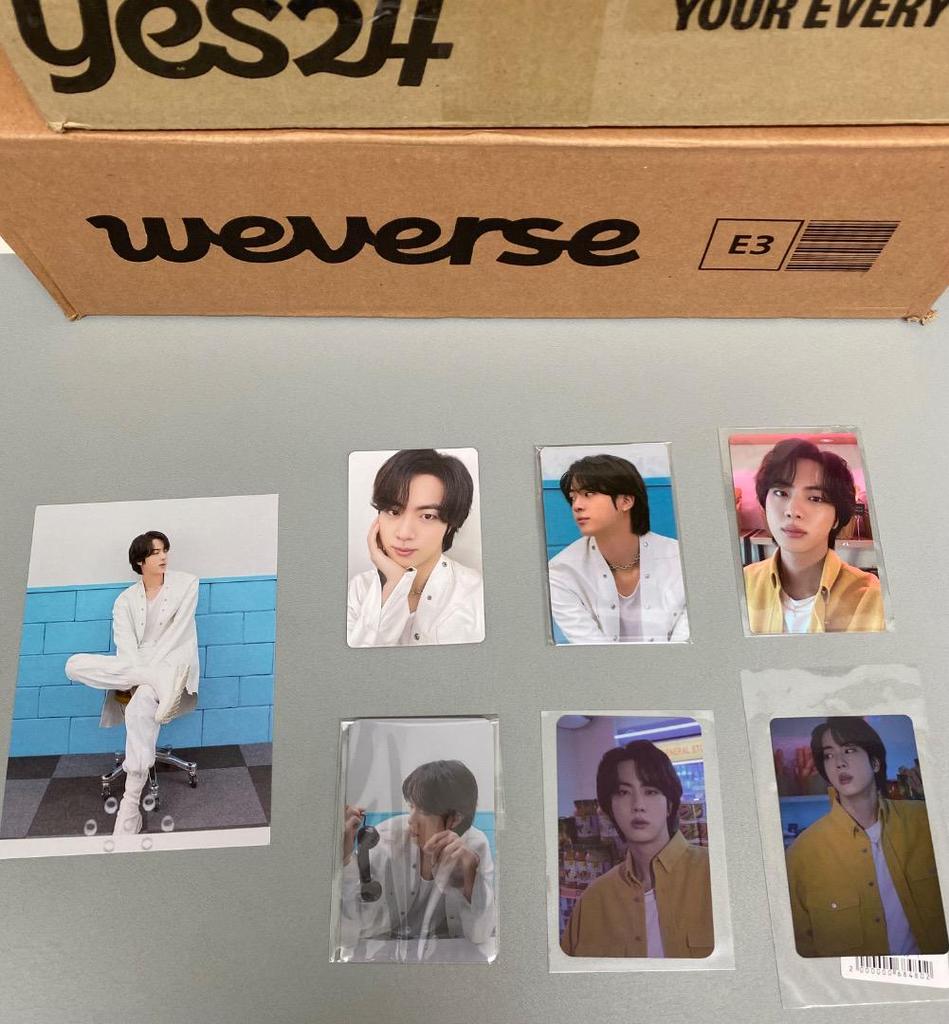 [USED] BTS PTD Trading Card PVC JIN