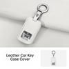Leather Car Key Case Cover For Zeekr 9X Key Fob Cover Protective Shell Key Buckle Interior Decoration Accessories