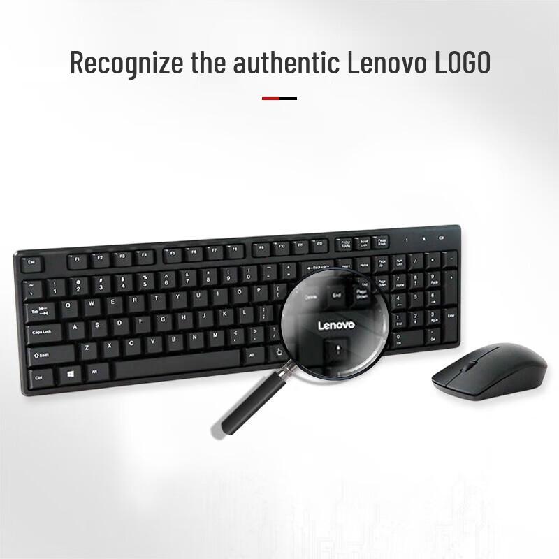 Lenovo MK23 Wireless Keyboard and Mouse Combo
