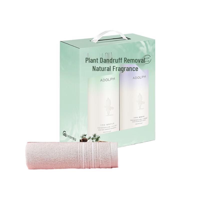 Adolfa Natural Fragrance Anti-Dandruff Hair & Body Wash Set