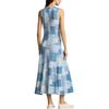 Polo Ralph Lauren SS24 Patchwork A-Line Sleeveless Dress Women Dresses Multicolor WMPODRSNFA20665-400