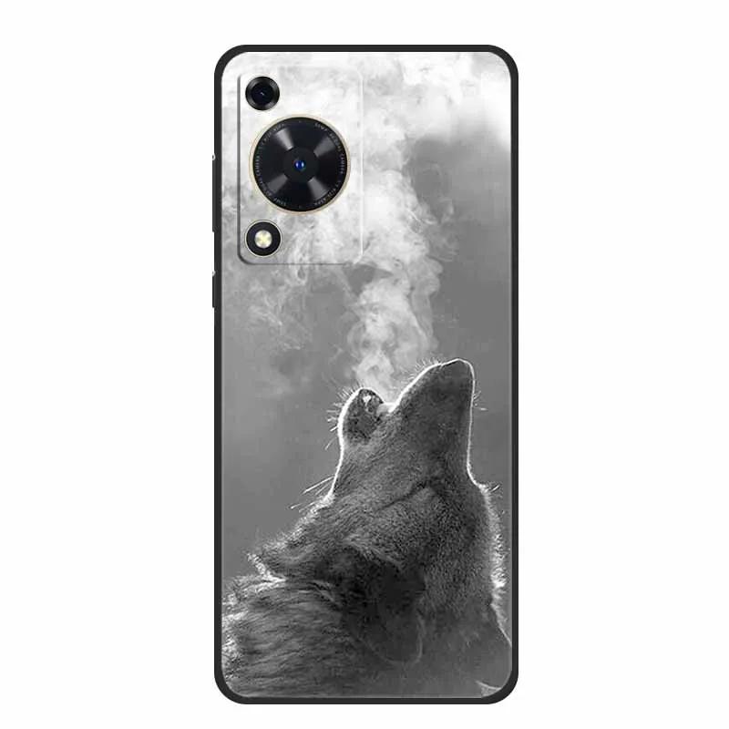 For Huawei Nova Y72s Case Y 72 S Coque Black Silicone TPU Soft Back Cover For Huawei Nova Y72 Y63 Phone Case Y 63 72 Funda Shell