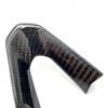 Real Carbon fiber Steering Wheel U Type Cover Trim For Cadillac CT4 CT5 -22