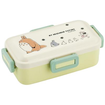 Bento Single Made In with a Lock for Dishwasher and Microwave My Neighbor Totoro Marching Box, 530ml, Tier, Japan, 4-Point Leak-Resistant