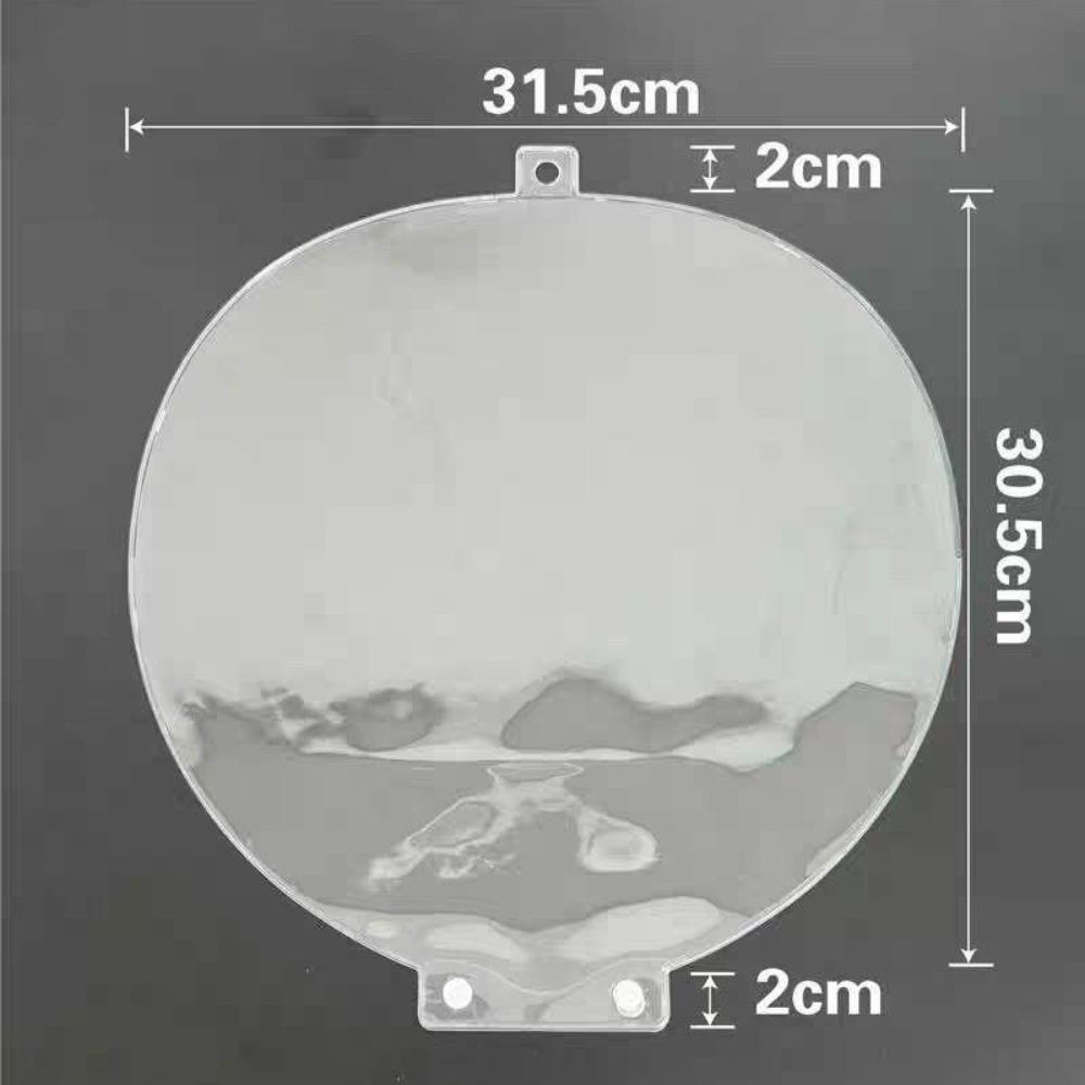 Portable Uchiwa Fan Sleeve PVC Hand Fan Protector Cover Cartoon Picket Fan Cover  Cheering Fans