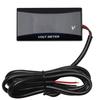 Universal Motorcycle Voltmeter Koso Mini LED Digital Display Electromobile Gauge Car Voltage Meter with Holder  12V-100V
