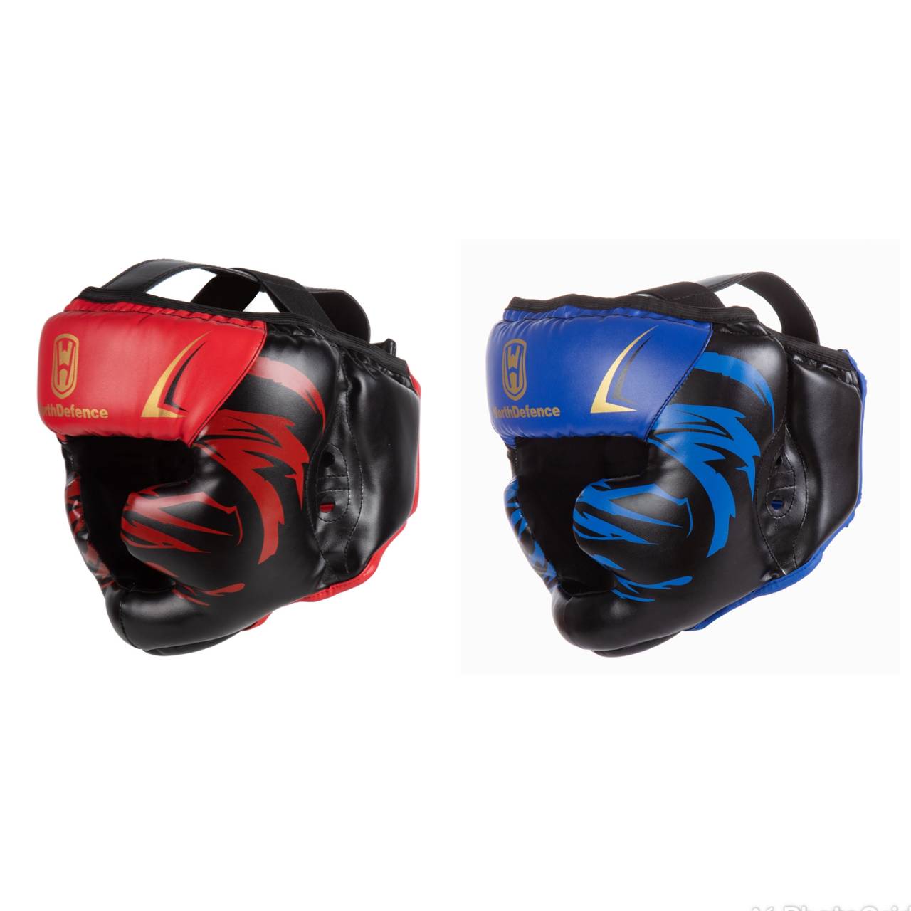 Casco Protettivo Casco Kick Boxing Uomo Donna PU Karate Muay Thai Boxe Combattimento Libero MMA Attrezzatura Allenamento
