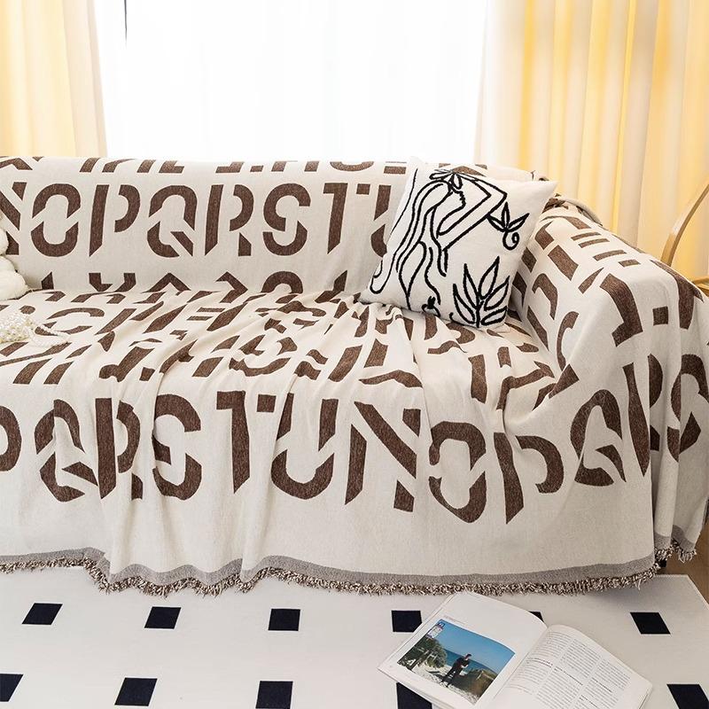 Chenille Sofa Cover Cloth, All-purpose, All-purpose, All-around Sofa Towel, New Three Seat, One Noble Consort Sofa Blanket