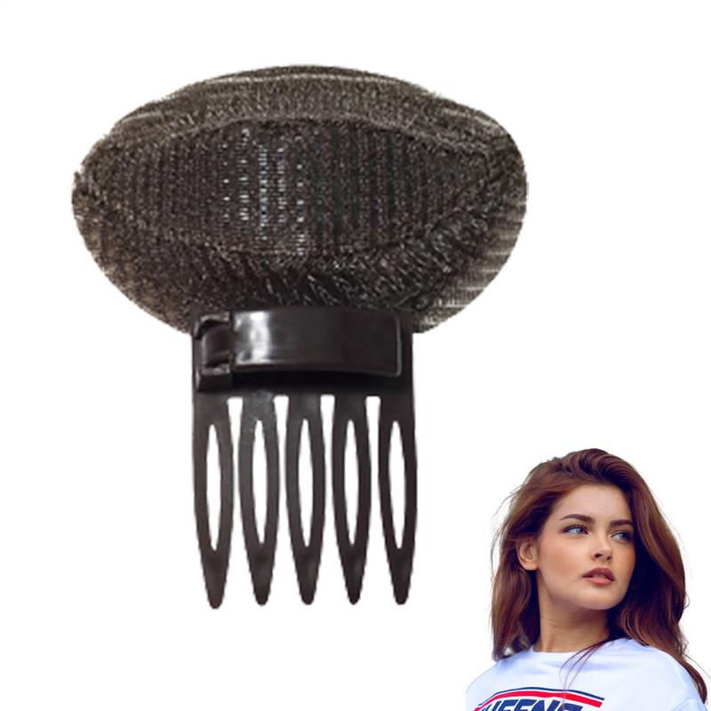 1pcs Puff Hair Head Cushion Invisible Volume Hair Base Fluffy Hair Pad Sponge Clip Bun DIY Hair Styling Tool For Women Girls