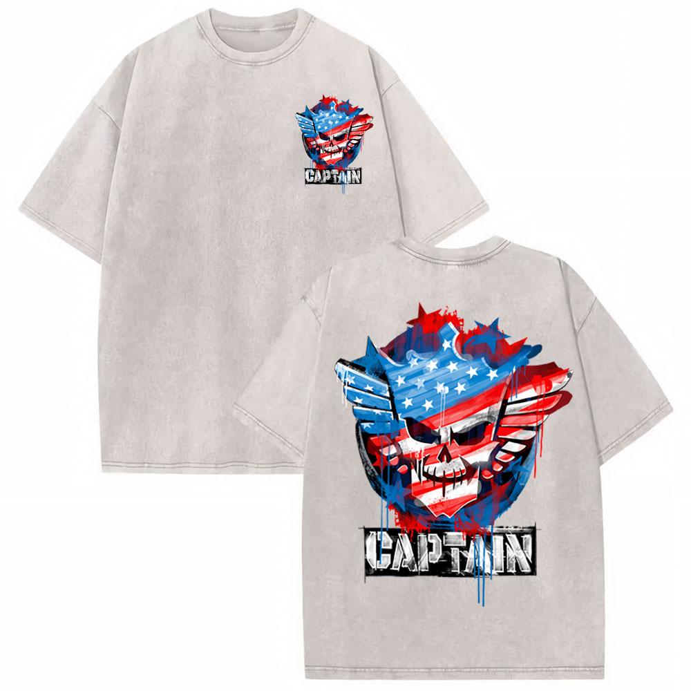 Cody Rhodes American Nightmare Vintage Washed Tee Shirt Unisex Women Casual Cotton Oversized Tshirt Harajuku Short Sleeve T Shirts