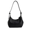 High-end Retro Solid Color PU Leather Shoulder Bag Fashion Women's Handbags Casual Designer Hobos Underarm Bags Fashionable New