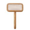 Dog Brush Wooden Dogs Comb Pet Hair Remover Dog Grooming Protect Brushes for Dogs Floating Hair Cleaning Comb Massage Cat Brush
