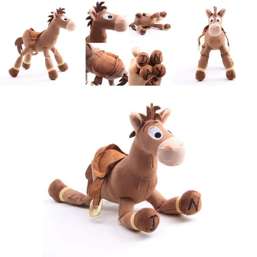 Adorable Toy Story Soft Plush Stuffed Bullseye 10-inch Woody And Jessie Horse Doll