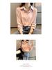 Wrinkle-Resistant Chiffon Long Sleeve Shirt for Women - Spring/Summer Fashion