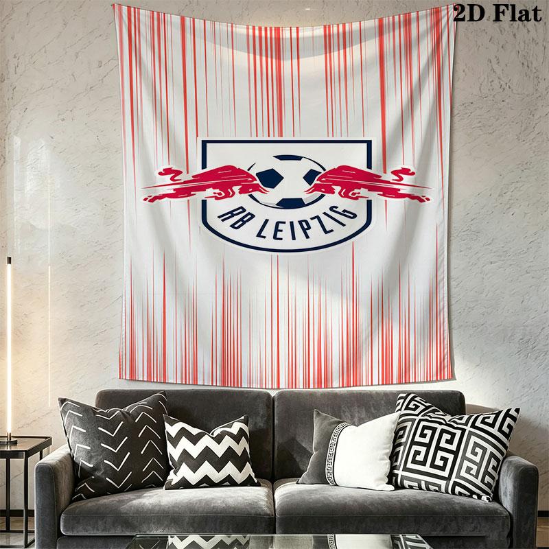 RB Leipzig logo Wall Hanging Printed Fabric Blanket Decorative Tapestries for Bedroom Living Room Home Decor