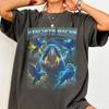 Hyacinth Macaw Shirt, 90s Bootleg Rap Tee, Blue Parrot Graphic T-Shirt, Avian Lover Gift