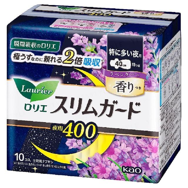 

Kao - Laurier Slim Guard For Heavy Nights With Wings 40cm Lavender 10 pcs